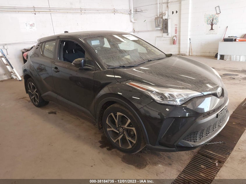 VIN JTNKHMBX5M1125722 2021 TOYOTA C-HR XLE/LE/NIGHT SHADE/LIMITE