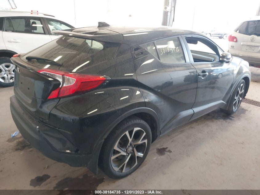 VIN JTNKHMBX5M1125722 2021 TOYOTA C-HR XLE/LE/NIGHT SHADE/LIMITE