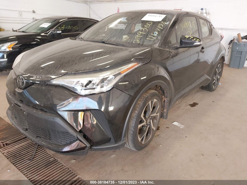 VIN JTNKHMBX5M1125722 2021 TOYOTA C-HR XLE/LE/NIGHT SHADE/LIMITE