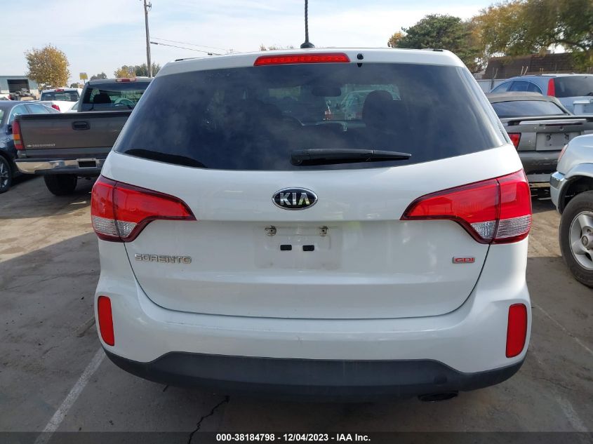 2015 KIA SORENTO LX - 5XYKT3A61FG558060