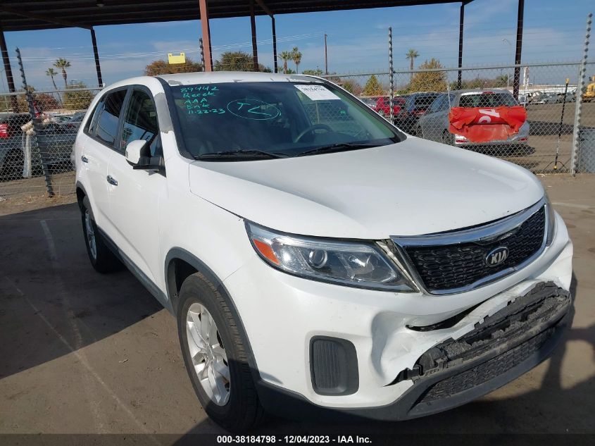 2015 KIA SORENTO LX - 5XYKT3A61FG558060