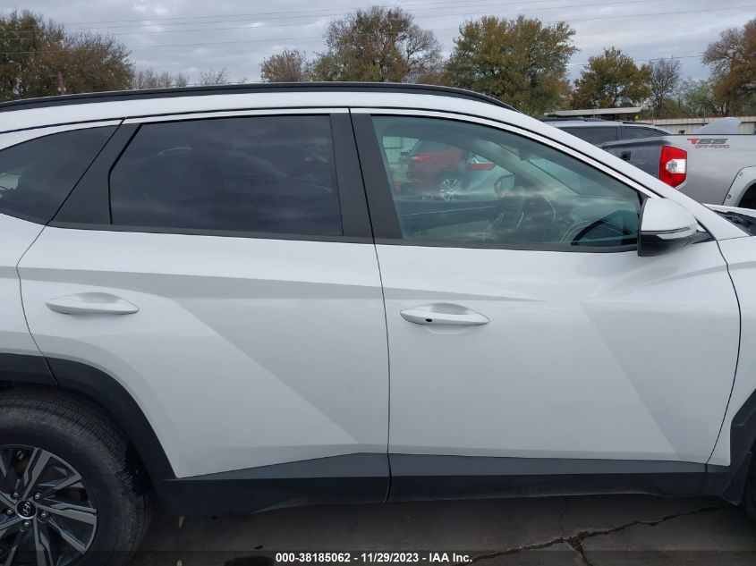 2022 HYUNDAI TUCSON HYBRID BLUE - KM8JBCA19NU031511