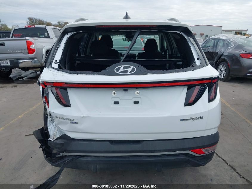 2022 HYUNDAI TUCSON HYBRID BLUE - KM8JBCA19NU031511