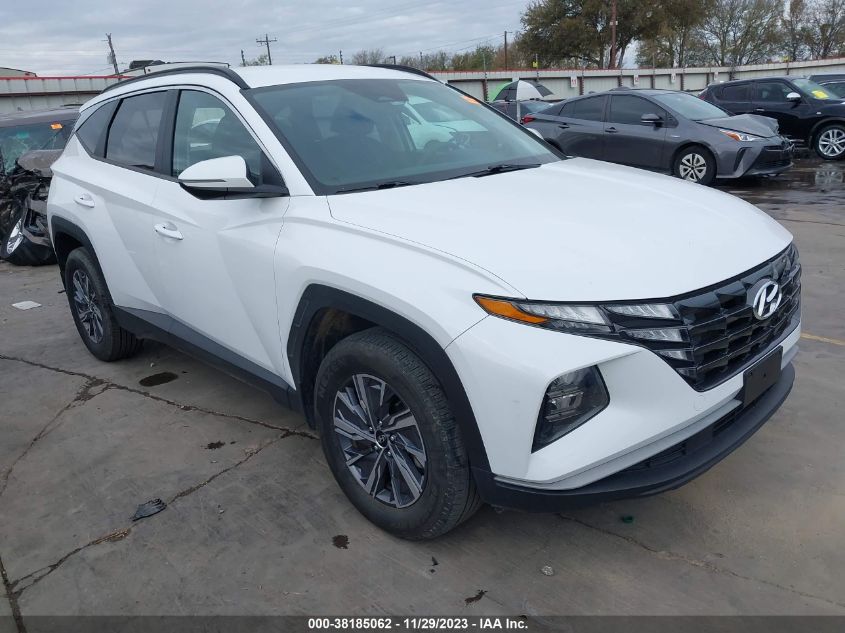 2022 HYUNDAI TUCSON HYBRID BLUE - KM8JBCA19NU031511
