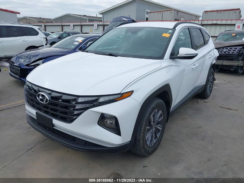 2022 HYUNDAI TUCSON HYBRID BLUE - KM8JBCA19NU031511