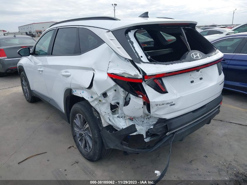 2022 HYUNDAI TUCSON HYBRID BLUE - KM8JBCA19NU031511