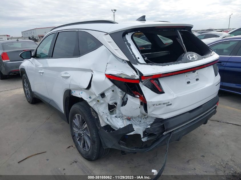 2022 HYUNDAI TUCSON HYBRID BLUE - KM8JBCA19NU031511