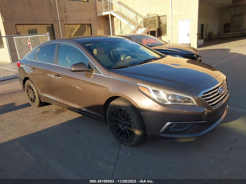 2016 HYUNDAI SONATA SE - 5NPE24AF6GH272592