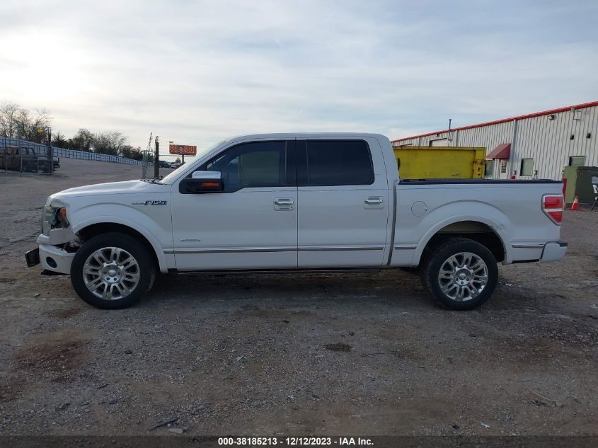 2013 FORD F-150 PLATINUM - 1FTFW1CT3DFA26728