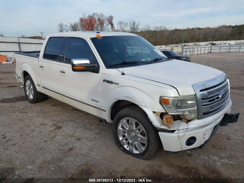 2013 FORD F-150 PLATINUM - 1FTFW1CT3DFA26728