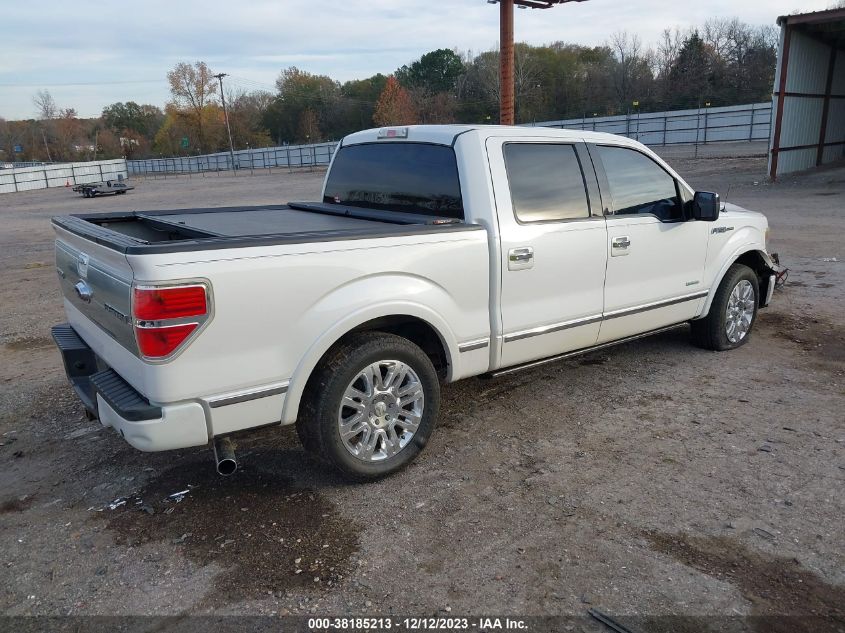 2013 FORD F-150 PLATINUM - 1FTFW1CT3DFA26728