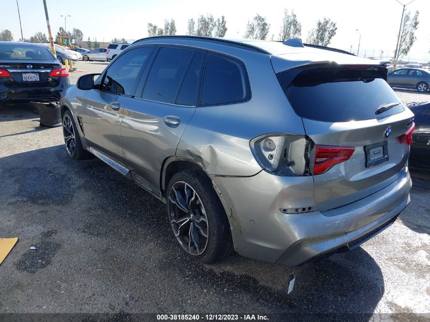2020 BMW X3 M X3 M/X3 M COMPETITION - 5YMTS0C01LLT09733