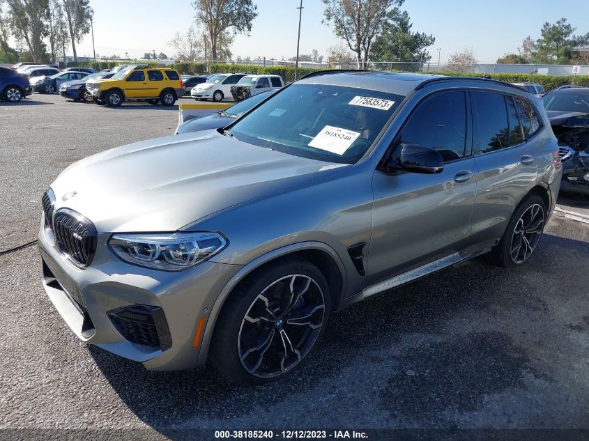 2020 BMW X3 M X3 M/X3 M COMPETITION - 5YMTS0C01LLT09733
