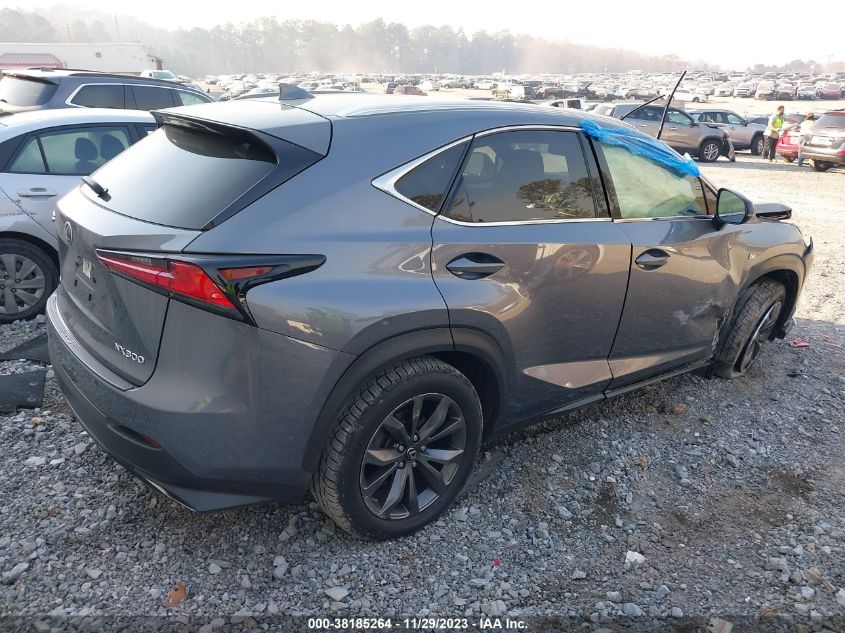 VIN JTJYARBZ8J2097161 2018 LEXUS NX 300 no.4