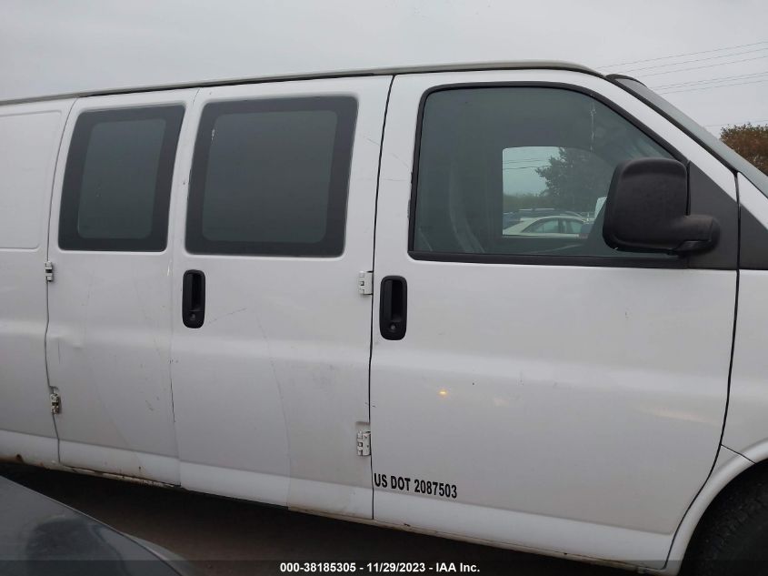 2013 CHEVROLET EXPRESS 2500 WORK VAN 1GCWGGCA6D1111039