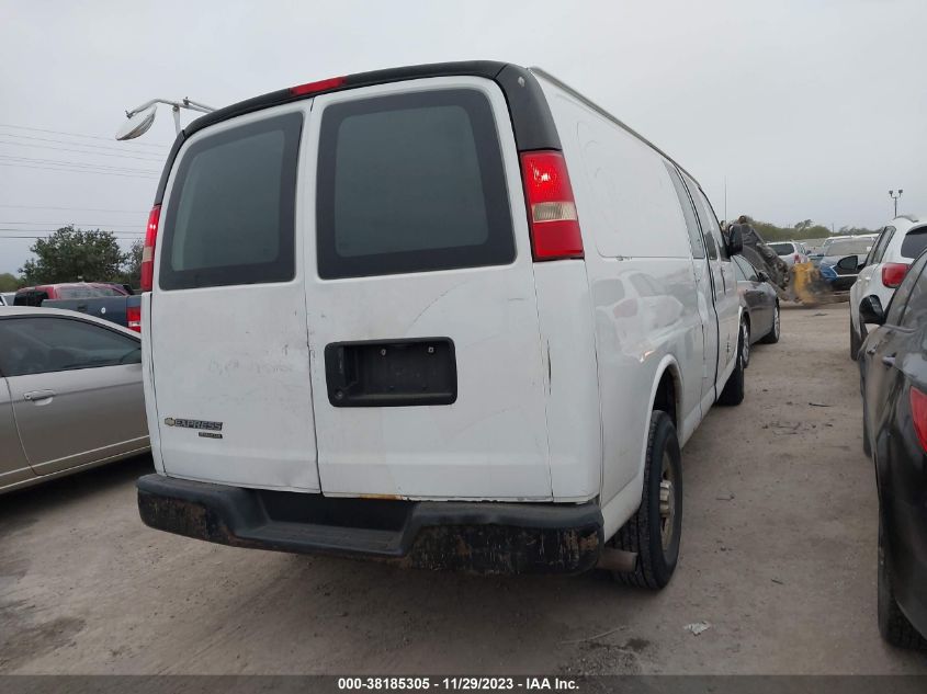 2013 CHEVROLET EXPRESS 2500 WORK VAN 1GCWGGCA6D1111039