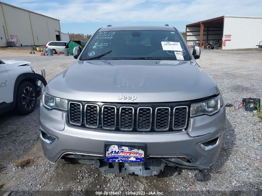 2017 JEEP GRAND CHEROKEE LAREDO - 1C4RJEAG2HC702439