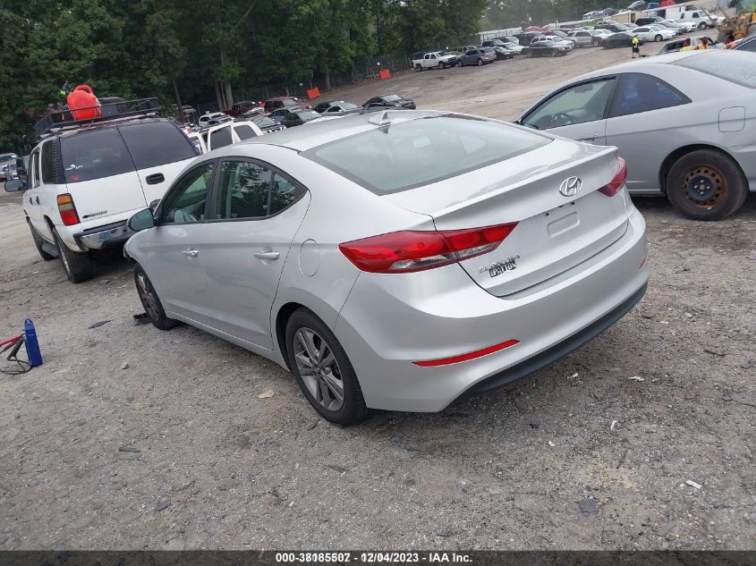 2018 HYUNDAI ELANTRA SEL - 5NPD84LF6JH227456