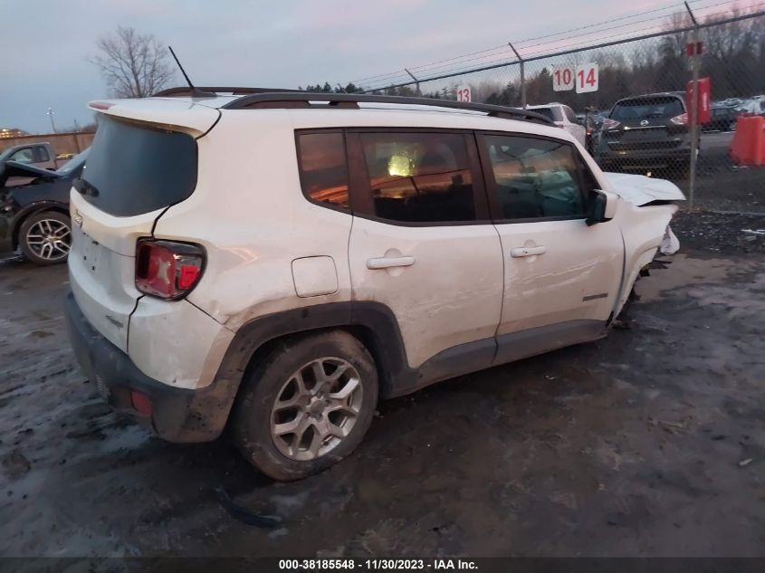 2017 JEEP RENEGADE LATITUDE 4X4 - ZACCJBBB3HPF78703