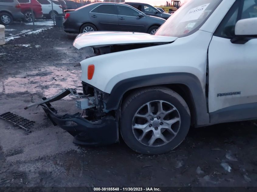 2017 JEEP RENEGADE LATITUDE 4X4 - ZACCJBBB3HPF78703