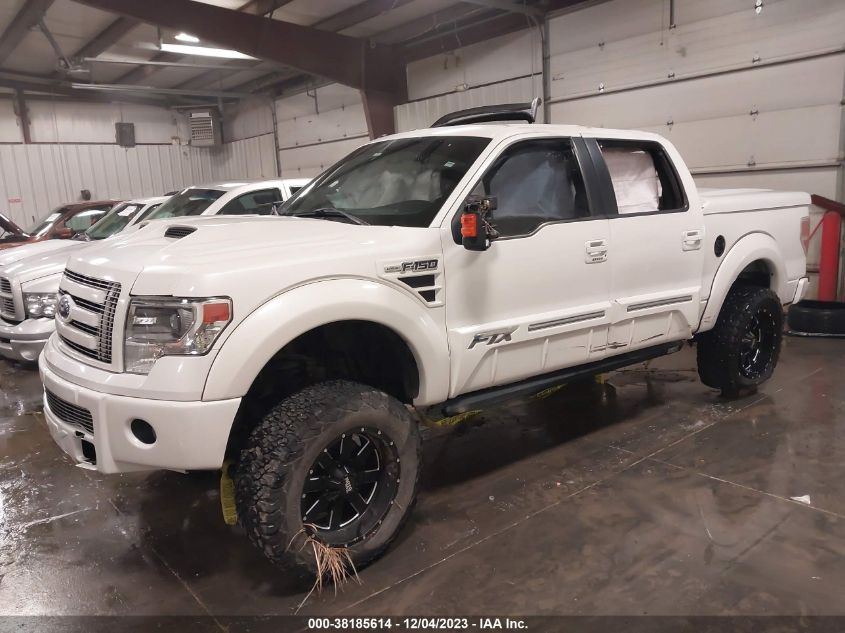 2014 FORD F-150 LARIAT - 1FTFW1E68EFD14723