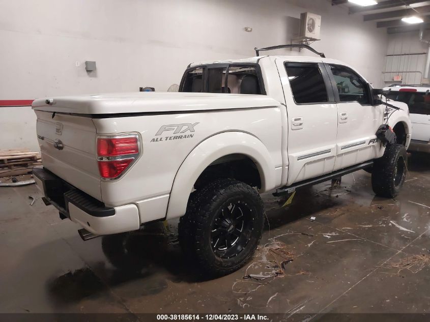 2014 FORD F-150 LARIAT - 1FTFW1E68EFD14723