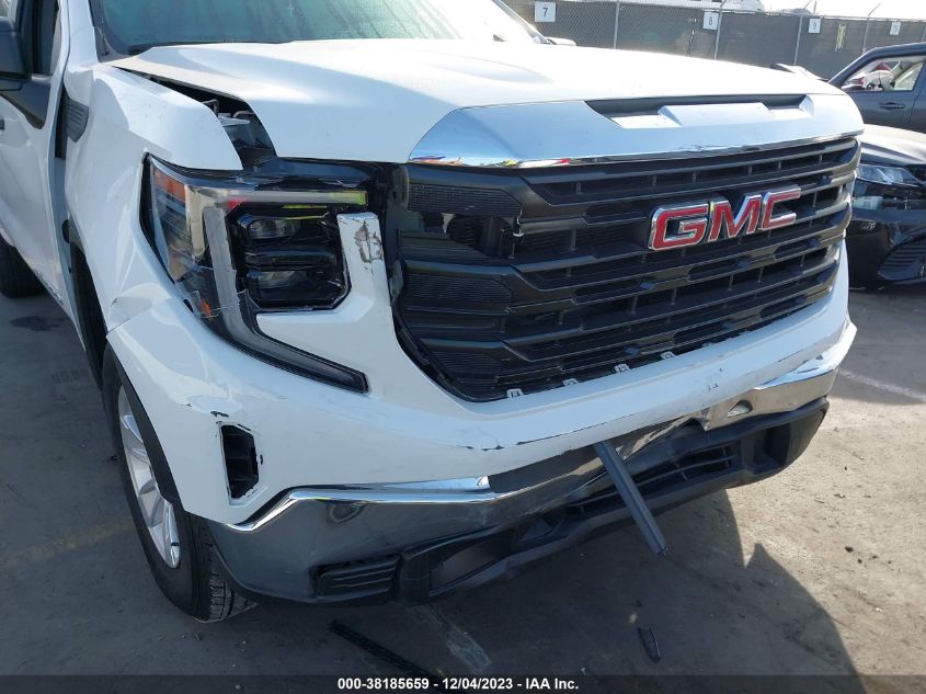 2023 GMC SIERRA 1500 2WD  SHORT BOX PRO - 1GTPHAEK1PZ143682