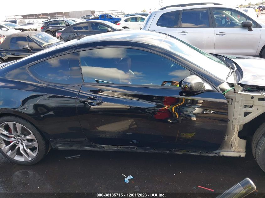 2013 HYUNDAI GENESIS 2.0T R-SPEC - KMHHT6KD6DU104385