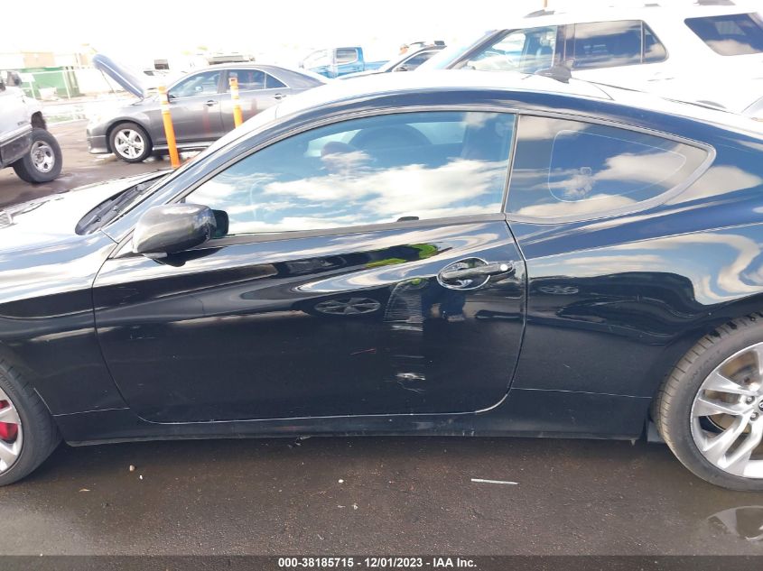 2013 HYUNDAI GENESIS 2.0T R-SPEC - KMHHT6KD6DU104385