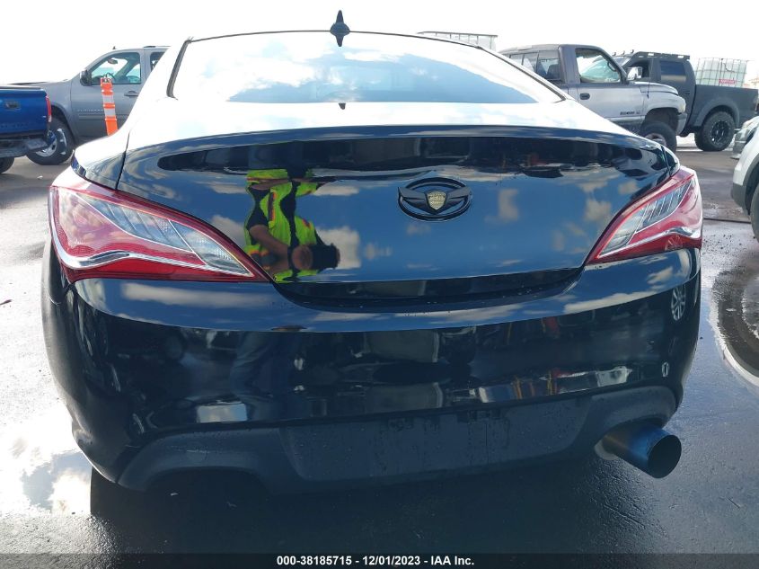 2013 HYUNDAI GENESIS 2.0T R-SPEC - KMHHT6KD6DU104385