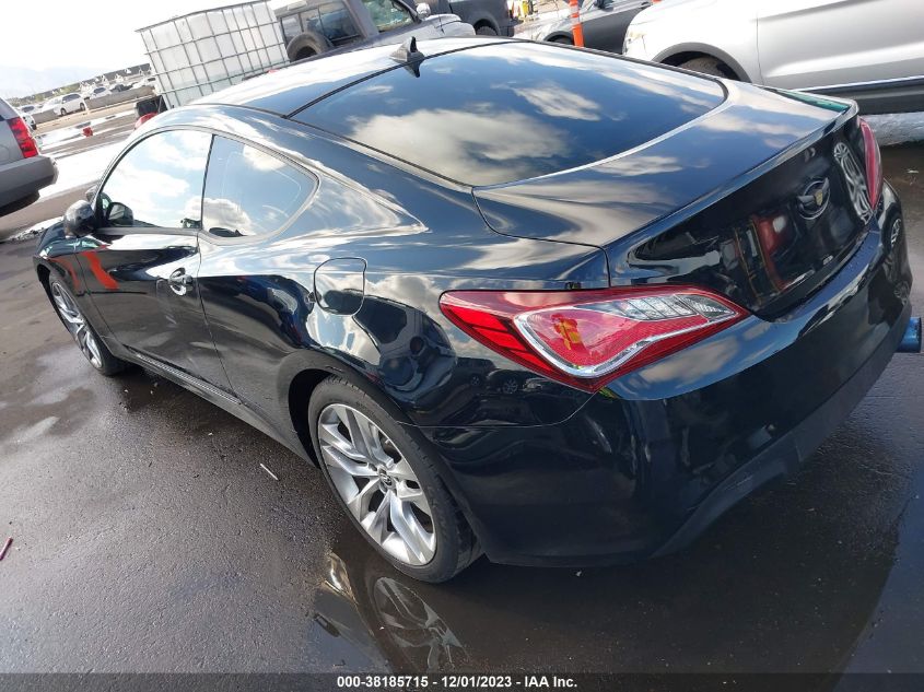 2013 HYUNDAI GENESIS 2.0T R-SPEC - KMHHT6KD6DU104385