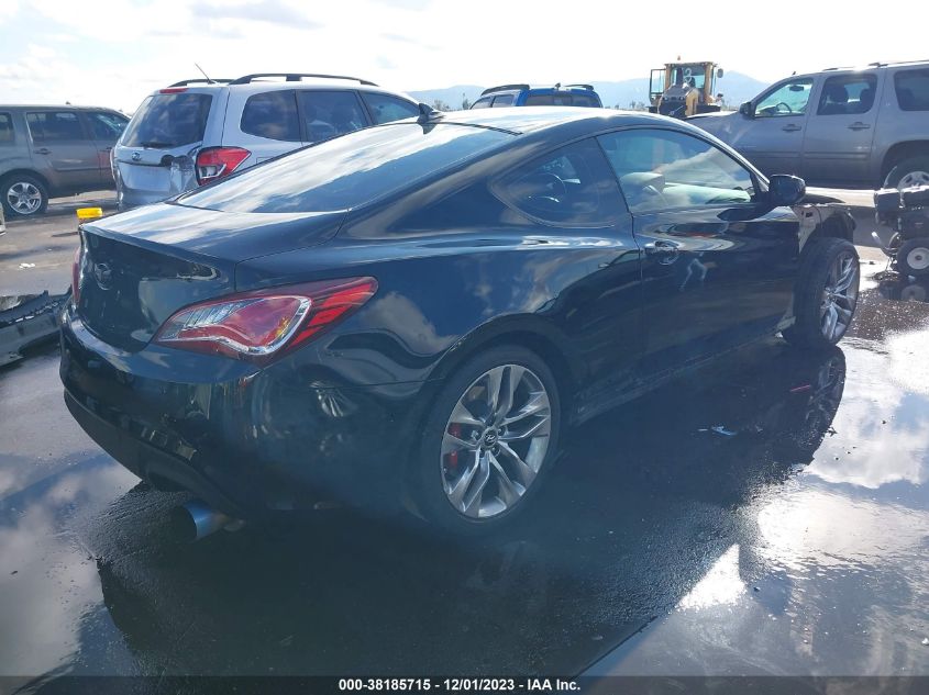 2013 HYUNDAI GENESIS 2.0T R-SPEC - KMHHT6KD6DU104385