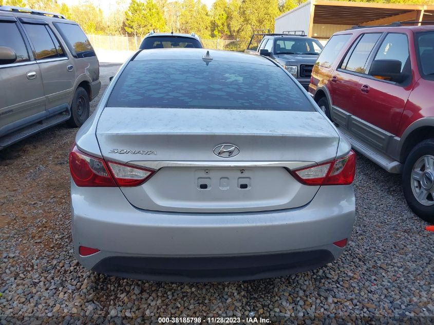 2014 HYUNDAI SONATA GLS - 5NPEB4ACXEH818216