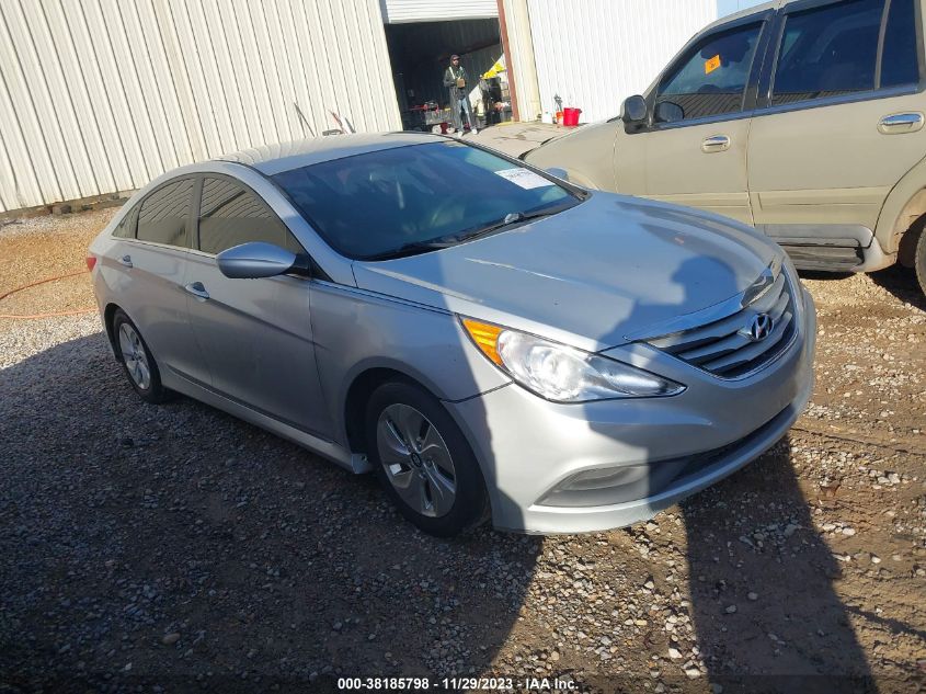 2014 HYUNDAI SONATA GLS - 5NPEB4ACXEH818216