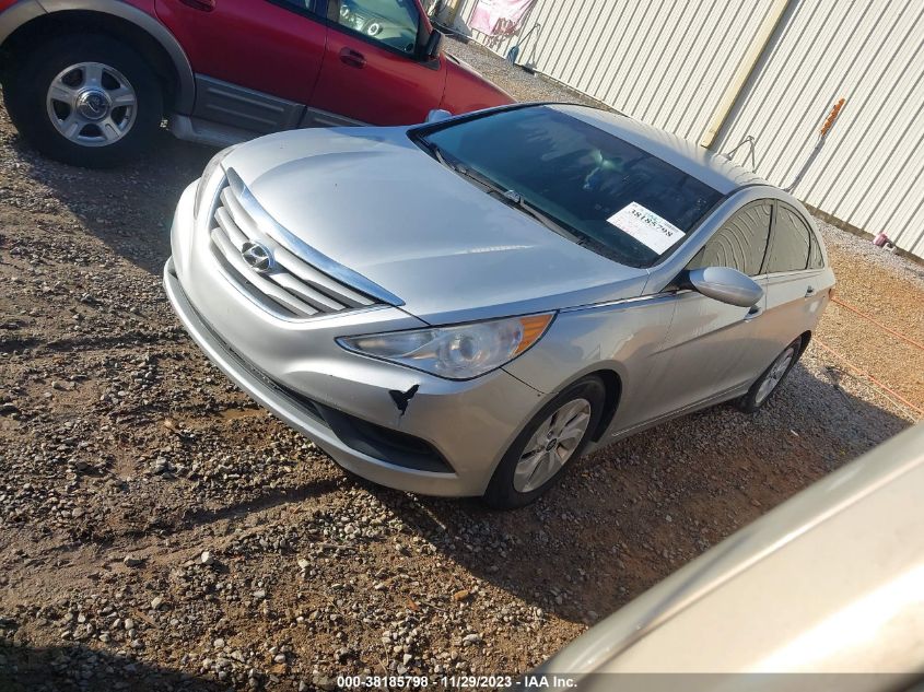 2014 HYUNDAI SONATA GLS - 5NPEB4ACXEH818216