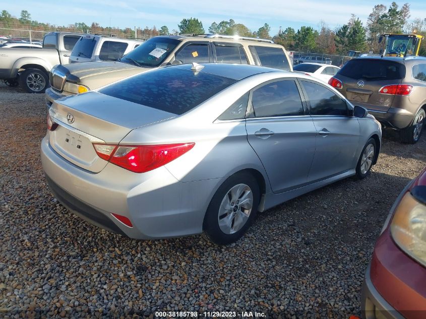 2014 HYUNDAI SONATA GLS - 5NPEB4ACXEH818216