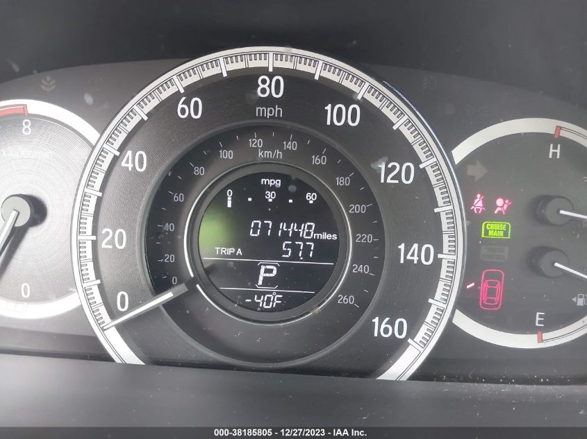 2017 HONDA ACCORD EX-L V6 - 1HGCR3F88HA033370