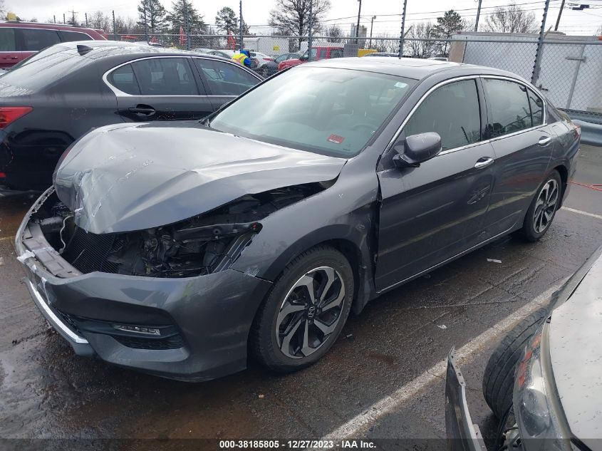2017 HONDA ACCORD EX-L V6 - 1HGCR3F88HA033370