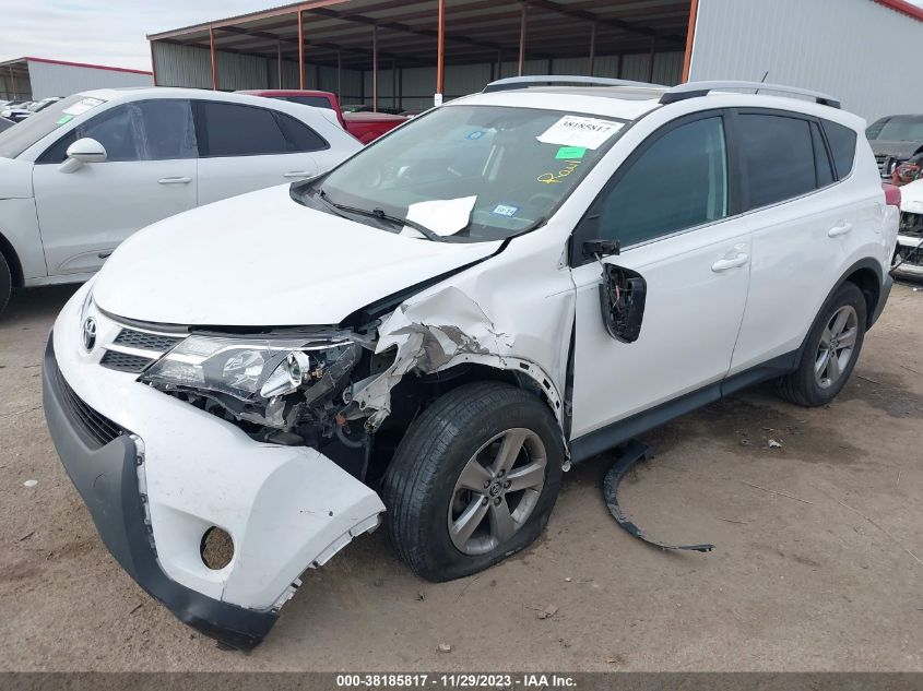 2015 TOYOTA RAV4 XLE - 2T3WFREV5FW232891