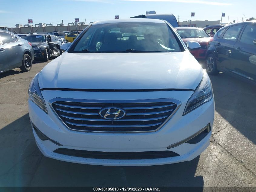 2015 HYUNDAI SONATA SE - 5NPE24AFXFH165463