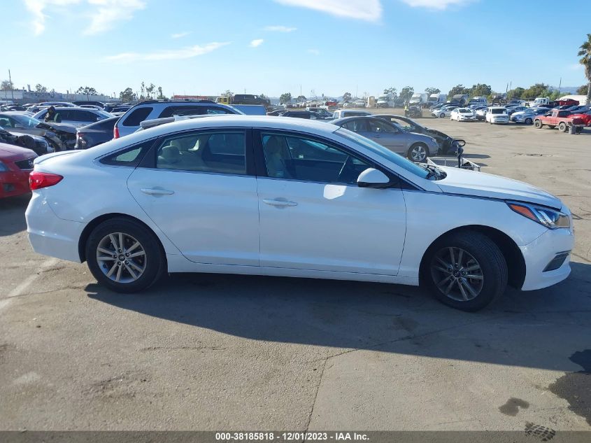 2015 HYUNDAI SONATA SE - 5NPE24AFXFH165463