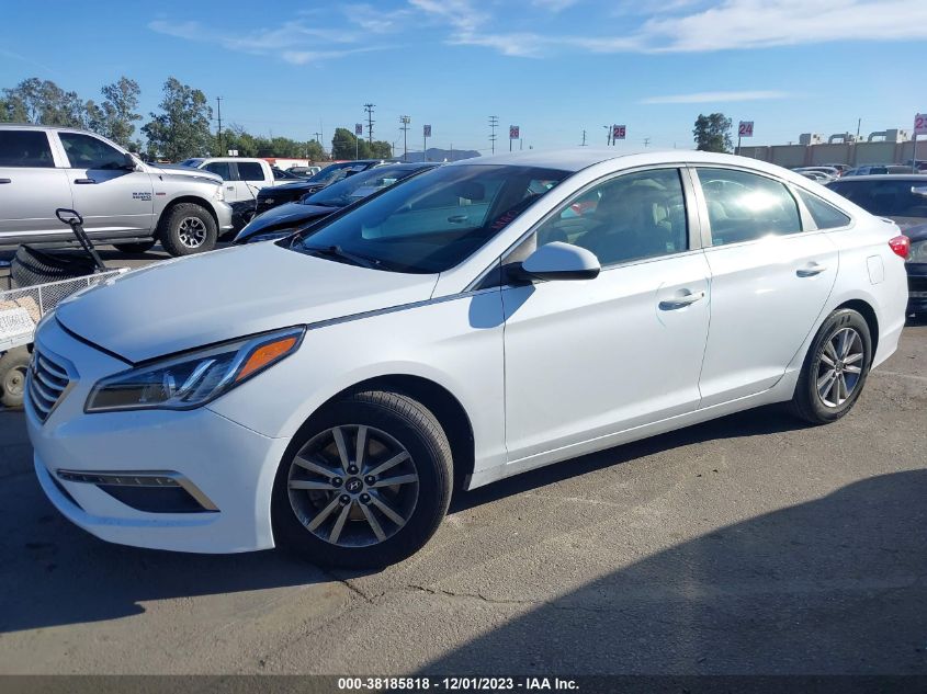 2015 HYUNDAI SONATA SE - 5NPE24AFXFH165463