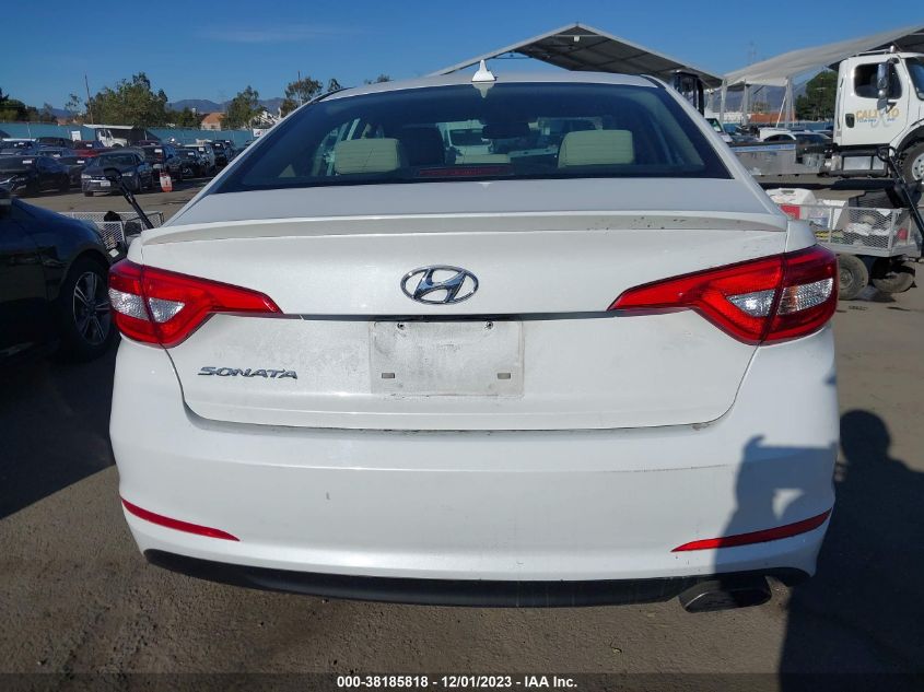 2015 HYUNDAI SONATA SE - 5NPE24AFXFH165463