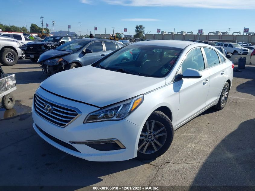 2015 HYUNDAI SONATA SE - 5NPE24AFXFH165463