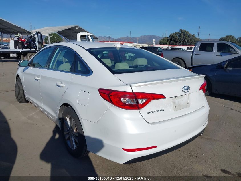 2015 HYUNDAI SONATA SE - 5NPE24AFXFH165463