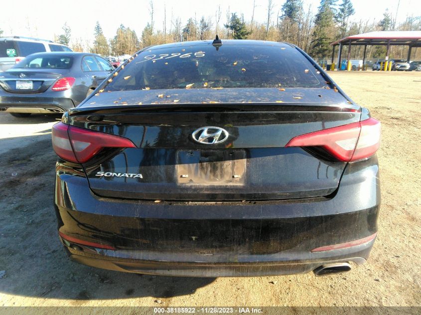 2016 HYUNDAI SONATA 2.4L SE - 5NPE24AF9GH343798