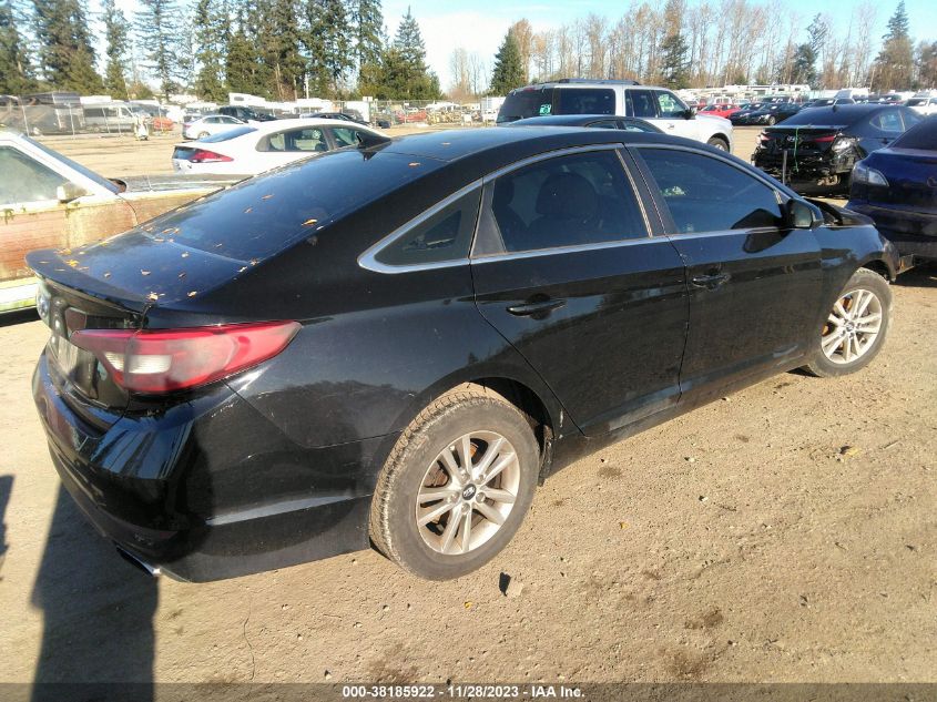 2016 HYUNDAI SONATA 2.4L SE - 5NPE24AF9GH343798