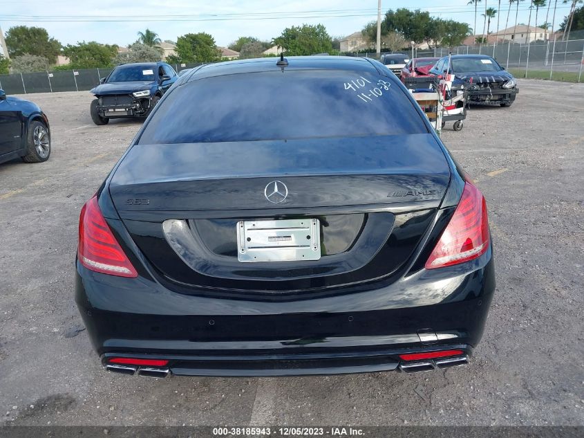2016 MERCEDES-BENZ AMG S 63 4MATIC WDDUG7JB5GA204101