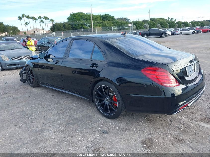 2016 MERCEDES-BENZ AMG S 63 4MATIC WDDUG7JB5GA204101