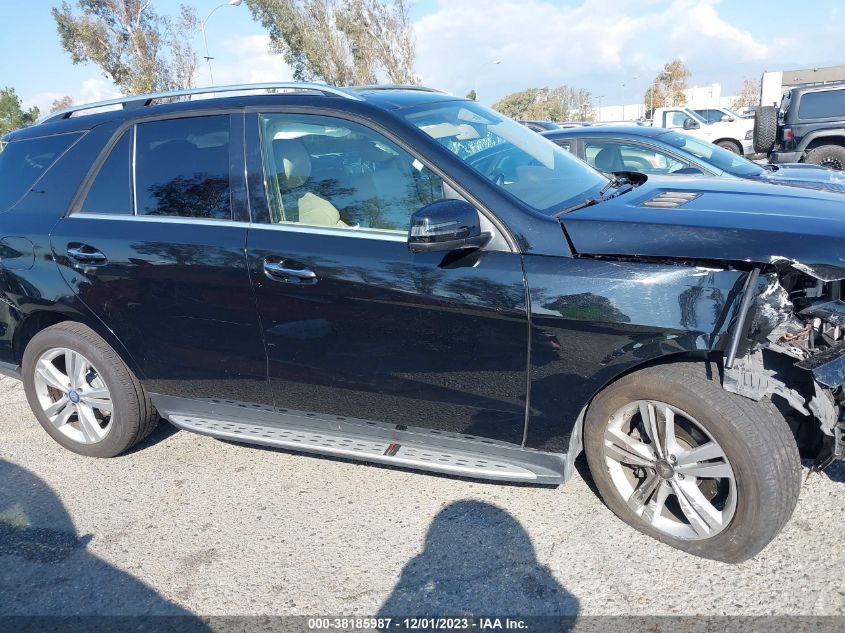 2014 MERCEDES-BENZ ML 350 4MATIC - 4JGDA5HB0EA395246